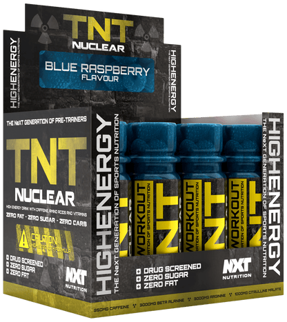 NXT Nutrition TNT Nuclear Shots 12 x 60ml - Fitness Health 