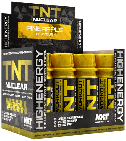NXT Nutrition TNT Nuclear Shots 12 x 60ml - Fitness Health 