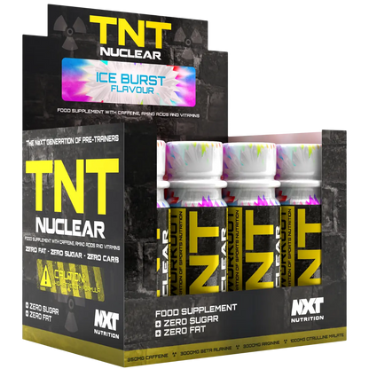 NXT Nutrition TNT Nuclear Shots 12x60ml - Concentrated Energy Drink Shots