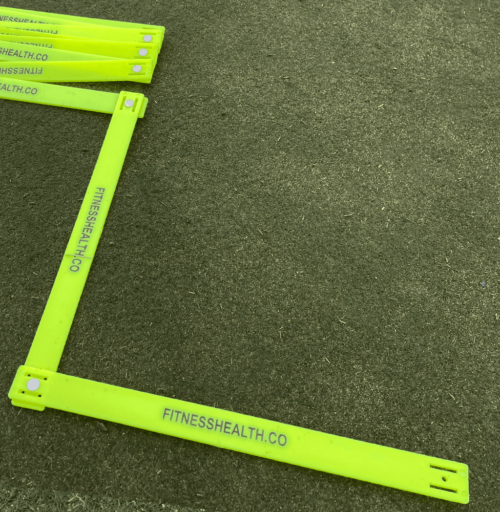 Speed Agility Ladder Zig Zag 8 Rug - Fitness Health 