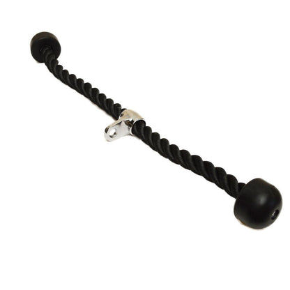 FH Heavy Duty Tricep Rope Mutli Gym Pull Down Cable Attachment - Fitness Health 