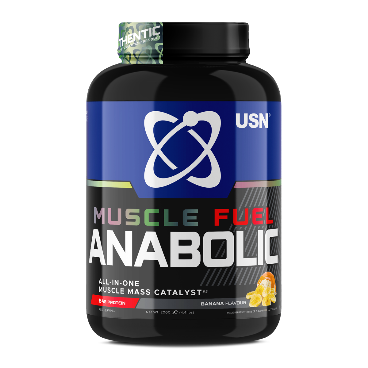 USN Muscle Fuel Anabolic 2kg - Advanced Muscle Building Protein Powder