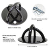X Mount Ceiling Wall Anchor Suspension Training Hook - Fitness Health 