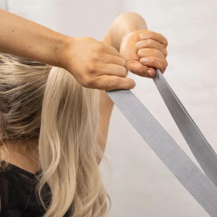 Yoga Strap Gray - Fitness Health 