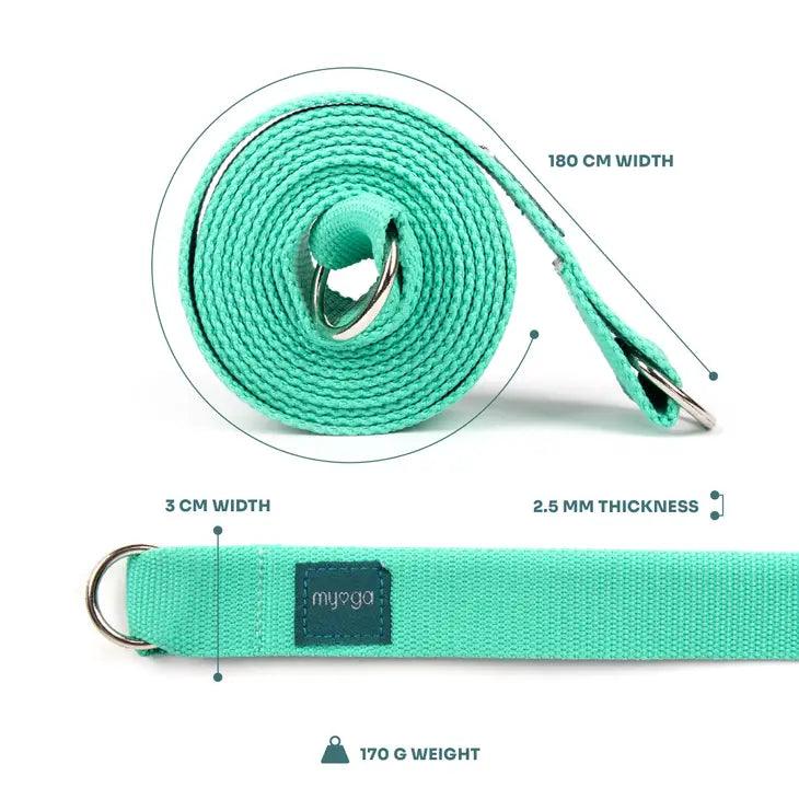 Yoga Strap Gray - Fitness Health 